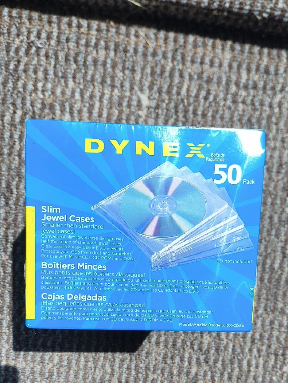 Sony DVD-R Blank Media Discs – New Sealed Spindle  W Cases NWT